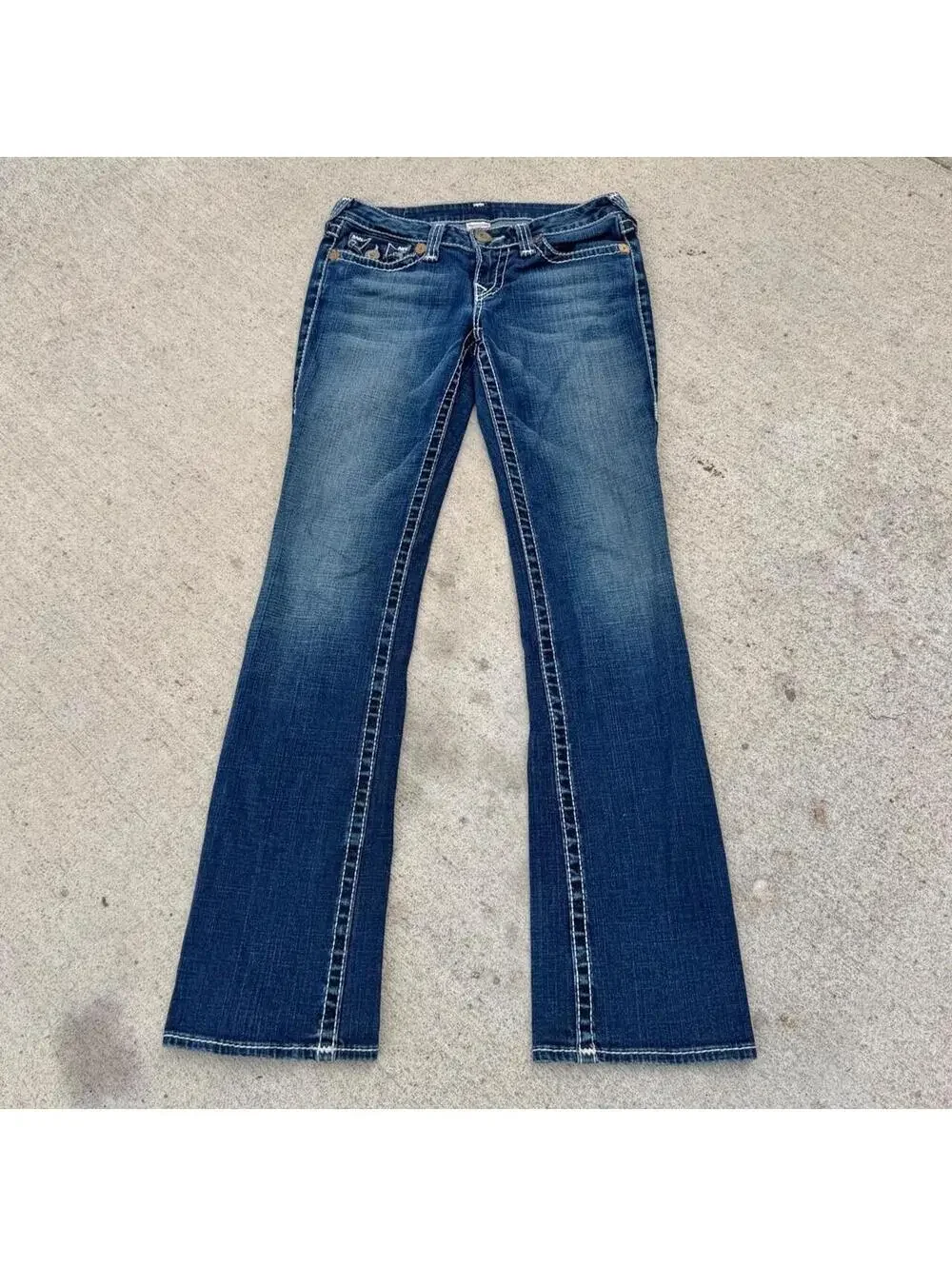 True Religion Bootcut Billy Big T Jeans Mens 29x33 (Tag 27) Made In USA VTG Y2K